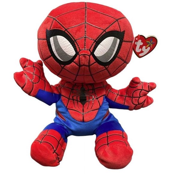 TY Beanie Buddy - Marvel Super Heroes - SPIDER-MAN [2023](Soft Body - 12 inch)
