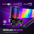 thumbnail image 3 of Micrófono USB para juegos FIFINE AmpliGame A8T con luces RGB, 3 of 7