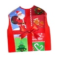 thumbnail image 1 of Disfraz de Navidad para niños, lindo navideño para presentaciones en el escenario, baile de máscaras, vacaciones De S a M, 1 of 8