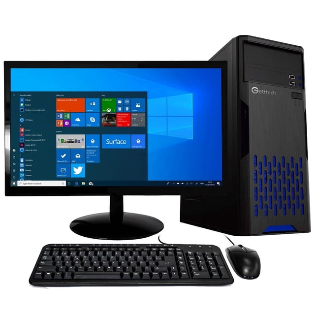 Computadora PC Armada Xtreme PC Gaming AMD A10 8800E 8Gb 500Gb Radeon R7 Monitor Led 19.5 Kit Teclado y Mouse