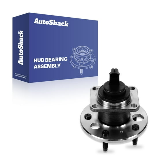 AutoShack Rear Wheel Hub Bearing Assembly with ABS | Replacement for 2006-2011 Buick Lucerne 2006-2011 Cadillac DTS | 1-PC