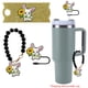 thumbnail image 3 of Adorno Con Forma Conejito Tapa Paja para 40oz, 3 of 9