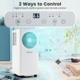 thumbnail image 4 of Costway 10000 BTU Portable Air Conditioner 3-in-1 Floor AC Unit with Fan & Dehumidifier, 4 of 10