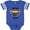 Football Blue and White, variant on Inktastic Miso Cute with Miso Soup Boys or Girls Baby Bodysuit