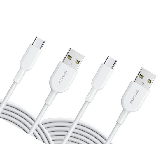 3ft and 6ft Long USB-C Cables for Samsung Galaxy Z Fold5/Fold4/Fold3 5G/Fold2 - Fast Charge TYPE-C Cord Power Wire Data Sync High Speed for Galaxy Z Fold5/Fold4/Fold3 5G/Fold2