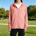 thumbnail image 2 of Breezora Women's UPF Sun Protection Casual Jacket Ice Silk Breathable Lightweight Outdoor Summer, 2 of 7