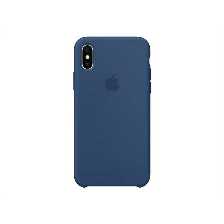 Free Shipping! Apple Silicone Case for iPhone X - Blue Cobalt 