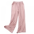 thumbnail image 1 of Women's Ultra-Soft Cotton Comfy Stretch Pajama/Lounge Pants Elegant, 1 of 6