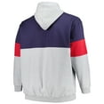 thumbnail image 3 of Men's Fanatics Navy/Red New Orleans Pelicans Big & Tall Pullover Hoodie, 3 of 3