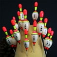 thumbnail image 6 of Exquisite Eye-catching Portable Thick tail Fishing Floats Balsa Wood wooden Balsa Flotteur 24, 6 of 8