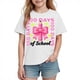 thumbnail image 2 of Blusas y camisas de manga corta con cuello redondo para niños y niñas, camisetas gráficas de manga corta, blusas con estampados bonitos para la temporada escolar., 2 of 9