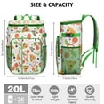 thumbnail image 3 of Insulated Lunch Box Cooler Backpack Portable Backpack Coolers Insulated Leak Proof,Camping Cooler Backpack for Travel,Beach,Camping,Picnic,Lunch Backpack for Office Workers Family Travelers, 3 of 6
