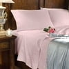 440-Thread Count, Solid Sateen Sheet Set in 100% Egyptian Cotton, Blush