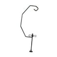 thumbnail image 1 of Soporte para linterna de camping, soporte de hierro resistente y ligero para lámpara, para lámpara para viajes, pesca, senderismo, mesa de viaje, 1 of 8