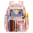 thumbnail image 1 of Transparent Backpack Waterproof Large Capacity Elementary School Students Middle School Grade Schoolbag Women Backpacks, 1 of 6