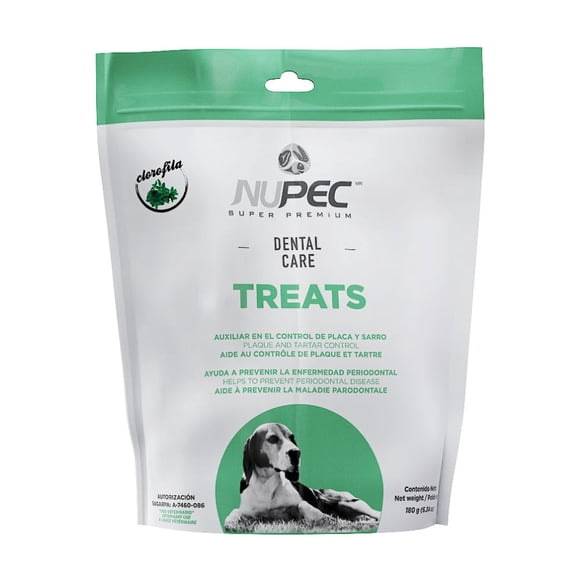 Nupec Treats Dental Care 180 Grs. Nupec Dental 5 paquetes de 180g c/u