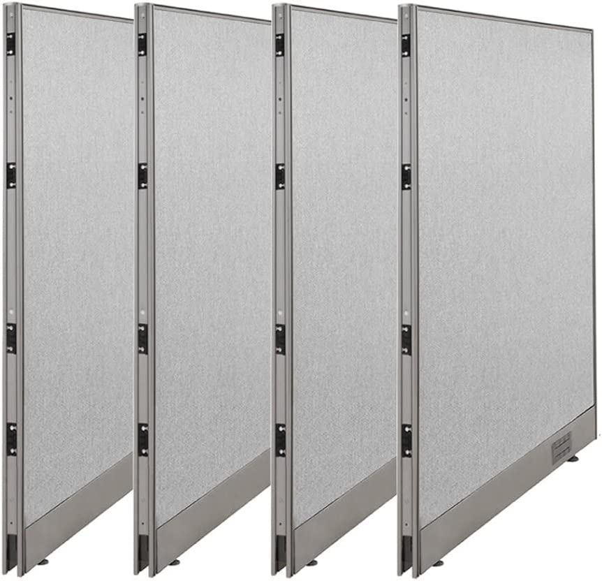 GOF 4 Quantities Orders 48"w x 60"h Office Single Partition Custom