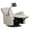 Light Sand, variant on Evolur Maverick Power Recline Glider with Phone or Tablet Holder, Tempered Grey