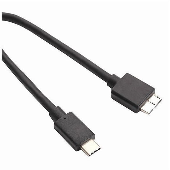SENLLEO USB Type-C to Micro-B Convert Cable Data Cord for External HDD SSD Hard Disk Drive Camera Extend Wire