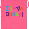 thumbnail image 4 of Inktastic I Love Daddy Girls Girls Baby Bodysuit, 4 of 5