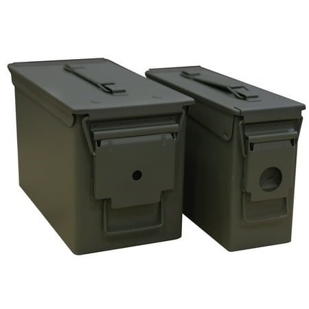MidwayUSA Mil-Spec Ammo Can 2-Can Combo Pack 50 and 30 Caliber