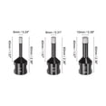 thumbnail image 2 of 3packs Diamond Core Drill Bit Set 6/8/10mm for Porcelain Tile Ceramic, Black, 2 of 6
