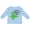 AE-Light Blue, variant on Happy St. Patrick's Day- Green Dinosaur Boys or Girls Long Sleeve Toddler T-Shirt