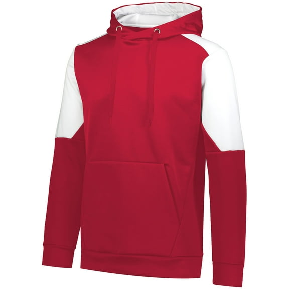 Holloway Sportswear 4XL Blue Chip Hoodie Scarlet/White 222540