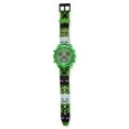 thumbnail image 4 of Minecraft Creeper Unisex Child Green LCD Watch, MIN4299WM, 4 of 4