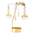 thumbnail image 1 of HLONK Rotating Spinning Carousel Tea Light Candle Holder Home Dinner Wedding Bar Party, 1 of 21