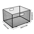 thumbnail image 3 of Naiovety Gestión eficiente de archivos con organizador de archivos colgante tamaño A4 caja de archivos colgante soporte para carpetas de Almacenamiento y organización del hogar A, 3 of 5
