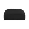 thumbnail image 5 of Meridian Furniture Ease Black Fabric Ottoman, 5 of 5