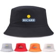 thumbnail image 2 of New Ricard Bucket Hats Classic Women Man Cotton Summer Fisherman Caps Teen Outdoor Sport Fishing Hat Girls Boy Bob Panama Cap Gao Jinjia LED, 2 of 2