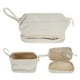 thumbnail image 1 of Estuche de Maquillaje de Capa Doble Unique Bargains para Mujeres, Bolsa de Cosméticos de Viaje, Bolsa de Aseo Impermeable y Duradera con Almacenamiento para Brochas de Maquillaje Beige, 1 of 1
