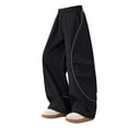 thumbnail image 4 of Mifsaly Boys Quick Dry Parachute Pants Kids Wide Leg Baggy Track Pant Lightweight Quick Dry Casual Outdoor Athletic Sportswear with Pockets, 4 of 7