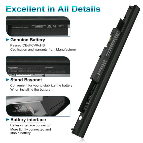 HS04 HS03 Battery For HP 807956-001 807957-001 807612-421 HSTNN-LB6U