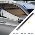 thumbnail image 3 of Película de Tintado de Ventana Cerámica Nano Única Bargains VLT 15% IRR 65% UVR 85% Verde Oscuro 6.56ft x 15.7inch Película de Privacidad 2mil PET 1 Pc, 3 of 7