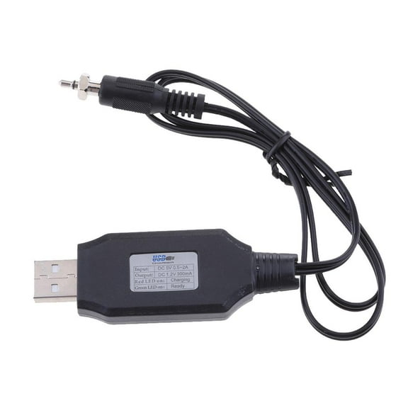 Universal USB to Glow Plug Ignitor Driver Charger Adapter Converters Cable For Quadcopter