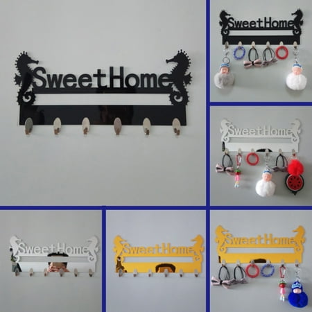 

Naierhg Hook Strong Adhesive Stainless Steel Wall-mounted Hook Rack for Home