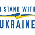 thumbnail image 3 of CafePress - I Stand With Ukraine Women's Light Pajamas - Women's Short Sleeve Print T-Shirt and Pants Light Cotton Pajama Set, 3 of 7