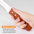 thumbnail image 4 of Bread Slicer Sawtooth Slicing Tool with Wooden Handle Wedding Party Spatula Decorating Gadget Baking Supplies Kitchen Accessory 12 Inch, Type 1, 4 of 7