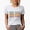 White, variant on New York, United States of America, USA or US State Themed, Groovy Retro Wavy Text Merch Gift, Tan T-Shirt, Small