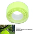 thumbnail image 3 of Tennis Racket Head Tape, with Nylon Hook and Loop for Frame Protection, 37mm Width, Pack of 3, Ball Picking Design, 3 of 7