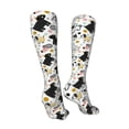 thumbnail image 3 of Yiaed Funny Puppy Print Great elasticity Adult Stockings Sports socks for Men and Women-One Size, 3 of 8