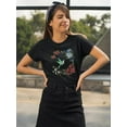 thumbnail image 2 of Hummingbird And Flowers. T-Shirt Women -SPIdeals Designs, Female Large, 2 of 4