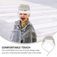 thumbnail image 2 of EeaseCA Child Ear Protection Lovely Child Cotton Hat Pattern Winter Kid Hat, 2 of 7
