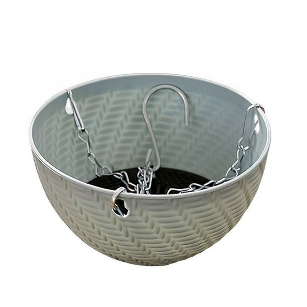 Maceta colgante Injueey para colgar plantas y flores decoración para Patio azul HA080158-01B