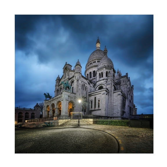 Trademark Fine Art Antoni Figueras SacrAc-Coeur Canvas Wall Art