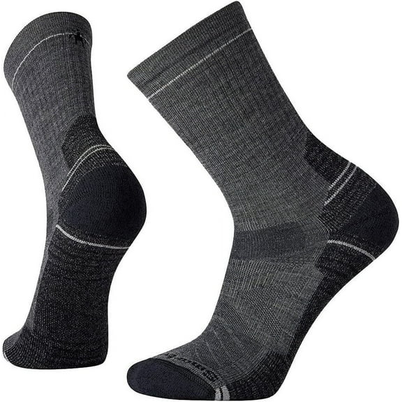 Smartwool Men's Hike Light Cushion Crew Socks, Medium Gray, Large