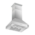 thumbnail image 4 of Forno Coppito 36-Inch Island Range Hood, Stainless Steel, LED Lighting, Adjustable Fan Speeds, 4 of 5